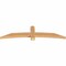 Ekena Millwork Bellingham Timber Gable Bracket, Western Red Cedar, 84"W x 21"H x 3 1/2"D x 5 1/2"F, 6/12 Pitch GBW084X21X0406BEL00SWR - alternate 2